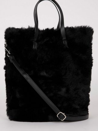 کیف دستی زنانه مشکی دفکتو تصویر ۱