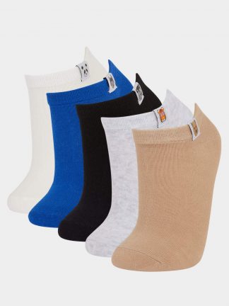 جوراب پسرانه چند رنگ دفکتو تصویر ۱