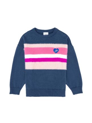 پلیور دخترانه نیلی یو اس پولو تصویر ۱