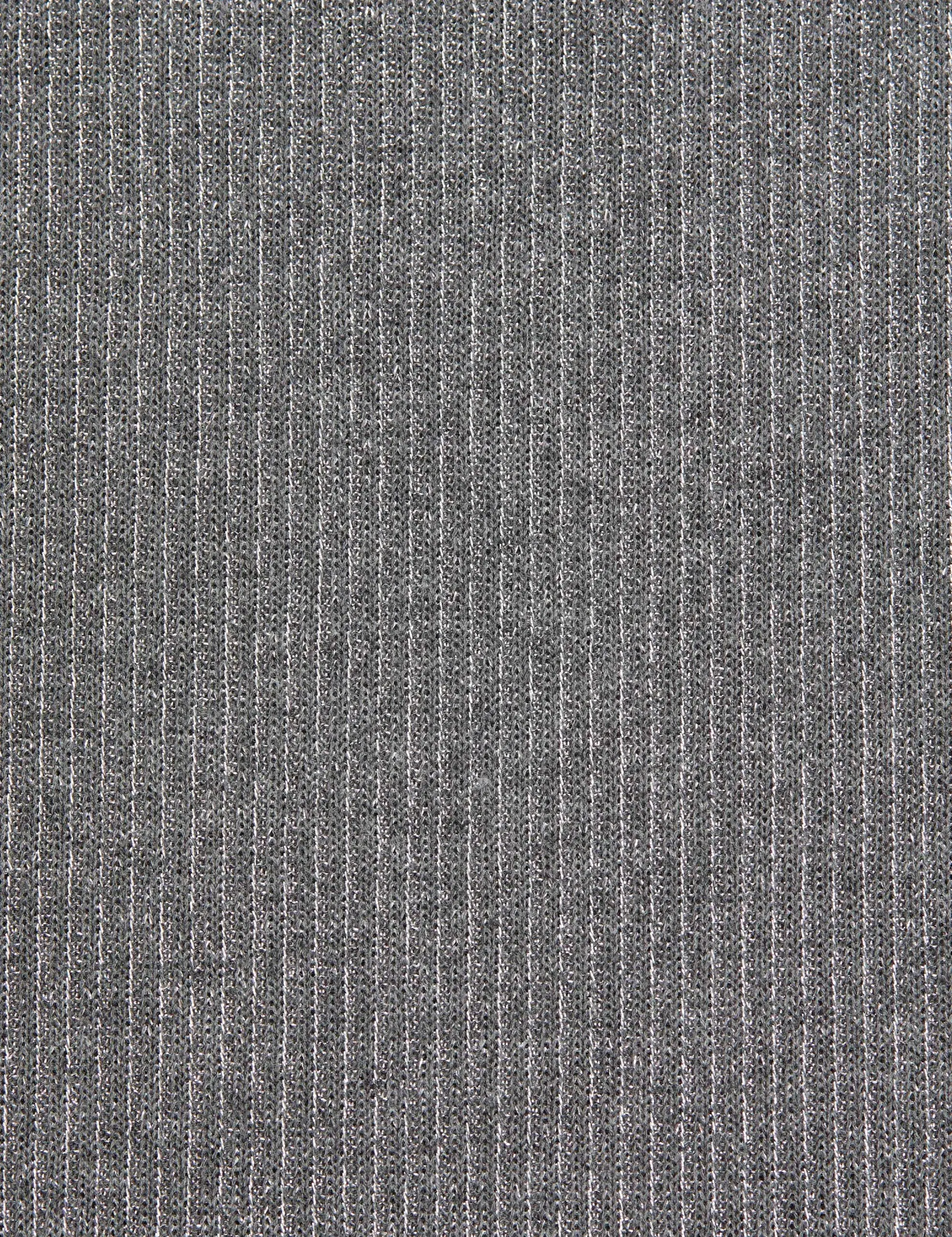 تاپ زنانه پیرکاردین مدل Ex. Slim Fit رنگ خاکستری تصویر ۲